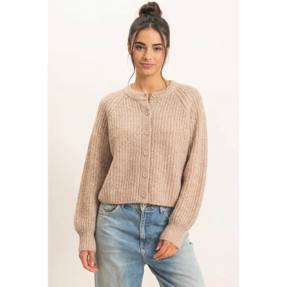 Darling Taupe cardigan