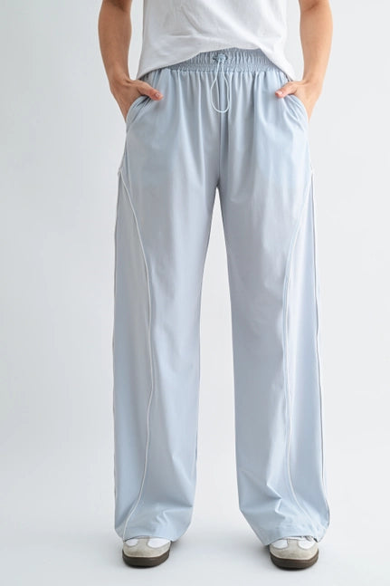 Hologen Light Blue Track Pant