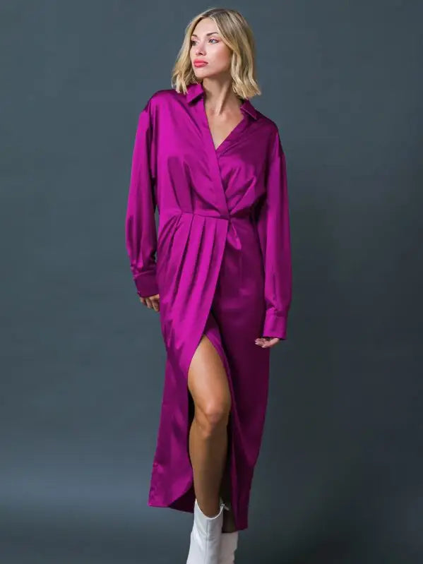 Maggie Wrap Style Dress