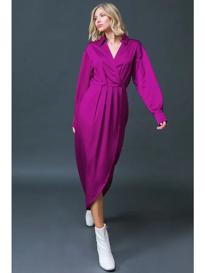 Maggie Wrap Style Dress