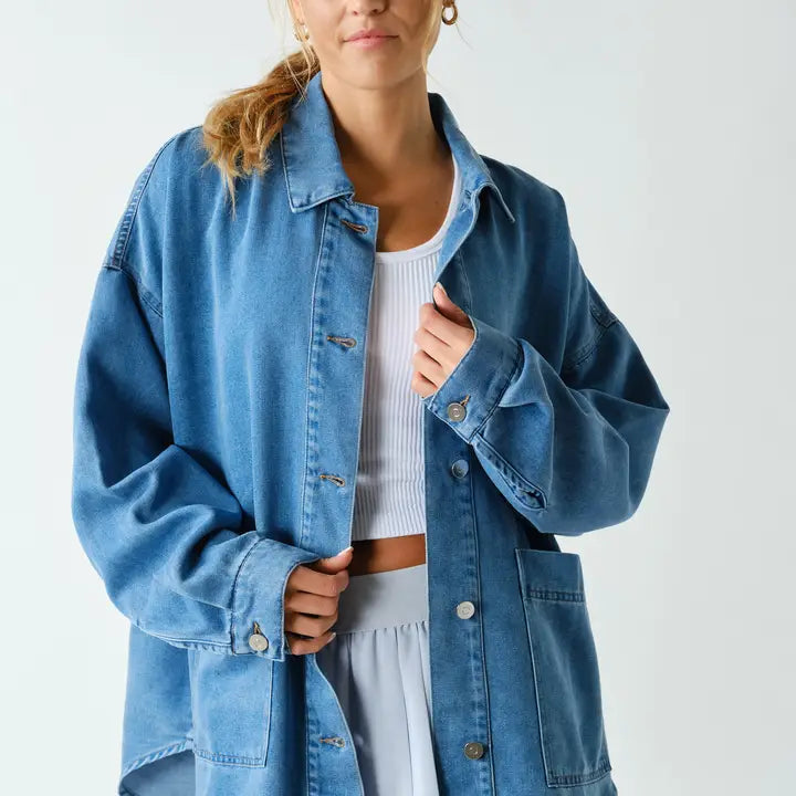 Ambassador Denim Shacket
