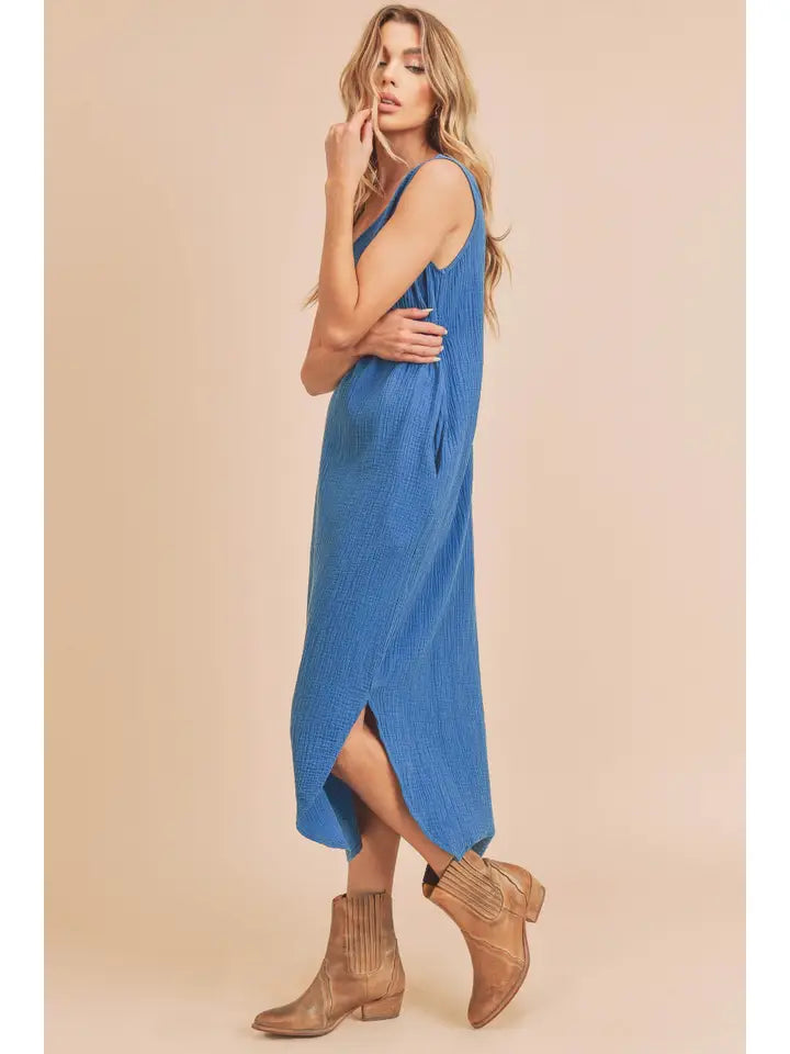 Duccie Blue Tank Dress