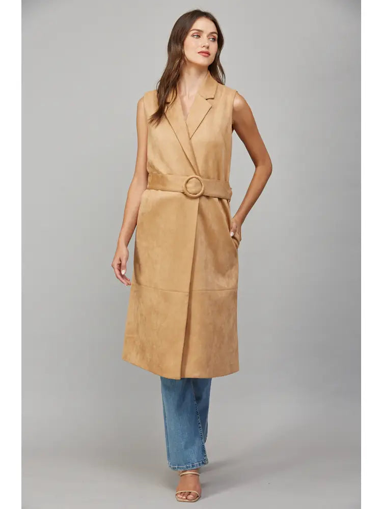 Sally Suede Vest / Dress